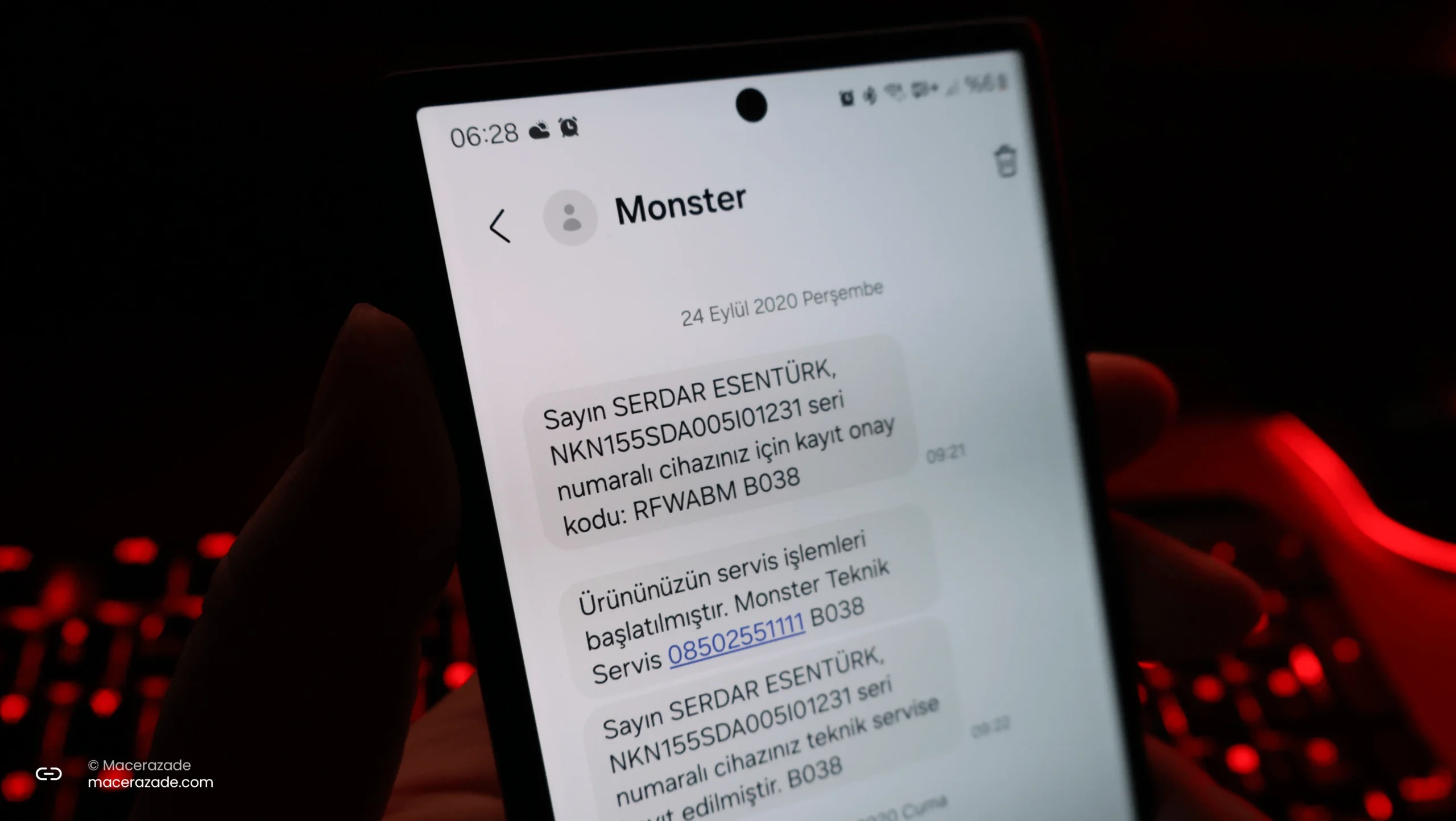 Bir Monster Notebook servis anısı: “Biz sizi ararız”